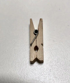 Mini broches 35mm - madera - Moon Glass