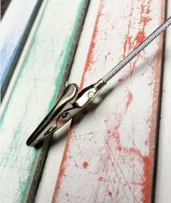 Pinza cocodrilo metal - Broche souvenir en internet