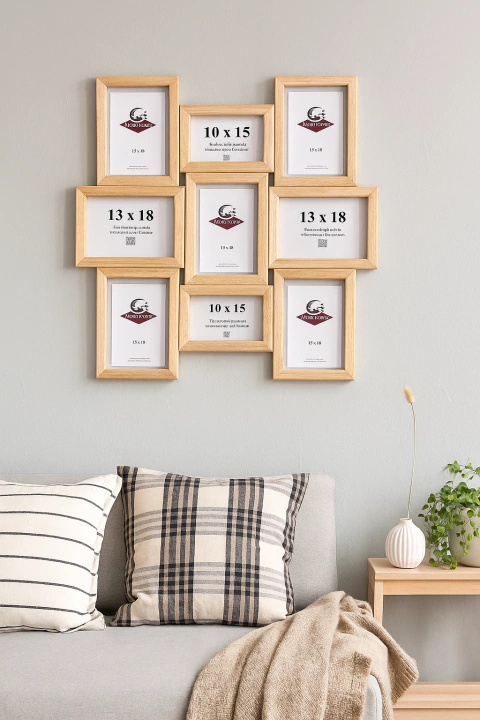 Marco múltiple Box - 13x18cm y 10x15cm (x9 fotos) - comprar online