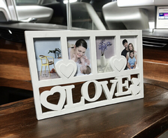 Cuadro multifoto plástico - LOVE x4