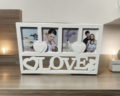 Cuadro multifoto plástico - LOVE x4