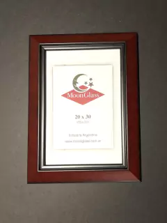 Triangular Caoba - Moon Glass