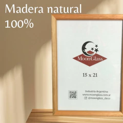 Porta Promo - Madera natural - comprar online