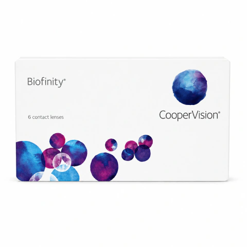 Lentes de Contacto Biofinity CooperVision x6