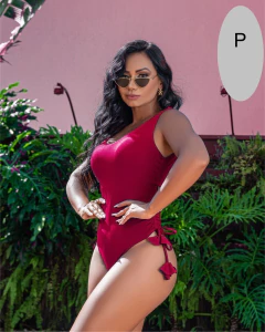 Maiô costa nua bordô na internet
