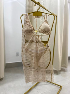 conjunto concha - Bege - comprar online