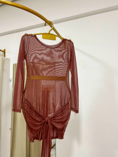 Saída vestido tule Virginia - Use biquinis Beach wear