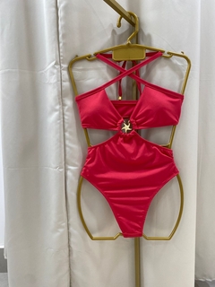Maiô Estrelar Vermelho - Use biquinis Beach wear
