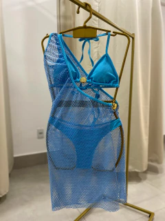 conjunto concha - Azul na internet
