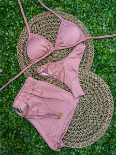 Imagem do Conjunto Shortinho - Rosa claro