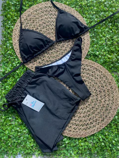Biquíni Shortinho - Trijunto - Preto - comprar online