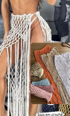 Saia crochê - comprar online