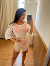 Saída vestido curto