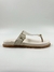 Flat em Couro de Dedo Off-White - Mércia - comprar online