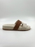 Flat H de Palha Off-White - Nagela - comprar online