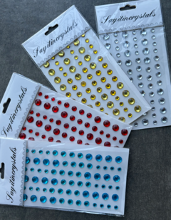 Plancha de strass de 6, 8 y 10 mm