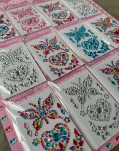 Pack x 12 gemas MARIPOSA y CORAZÓN - comprar online