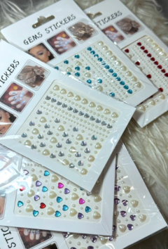 Strass + Media perla + Formas