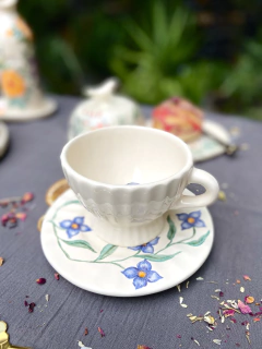Taza con plato honguito - comprar online