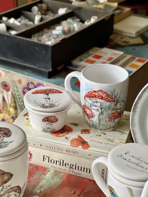 tisanera mundo fungi - pre venta 20 días de demora luego de compra - comprar online