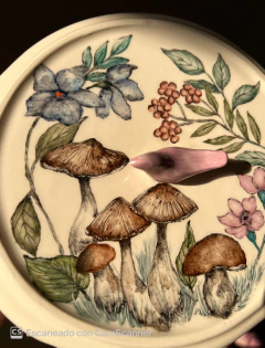 Plato campana Fungi - comprar online