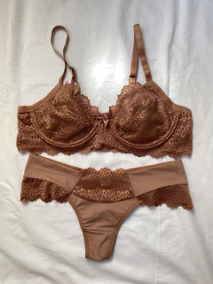 Conjunto Mocha Mousse | sem bojo - comprar online