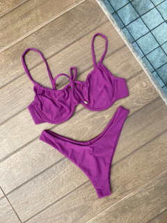 Imagem do CALCINHA ASA DELTA FIO DUPLO FÚCSIA