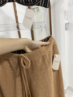 CALÇA PANTALONA CROCHÊ na internet