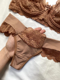 Conjunto Mocha Mousse | sem bojo - loja online