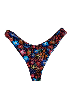 CALCINHA ASA DELTA FIO DUPLO ESTAMPADO FLORAL - comprar online