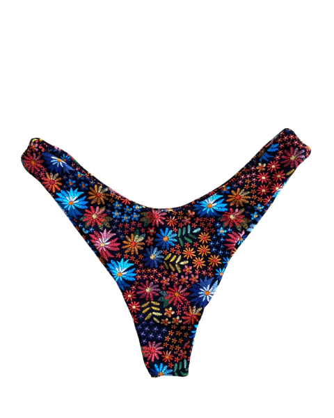 CALCINHA ASA DELTA FIO DUPLO ESTAMPADO FLORAL - comprar online