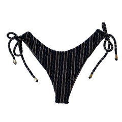 CALCINHA ASA DELTA AMARRAÇÃO CROCHET PRETO - comprar online