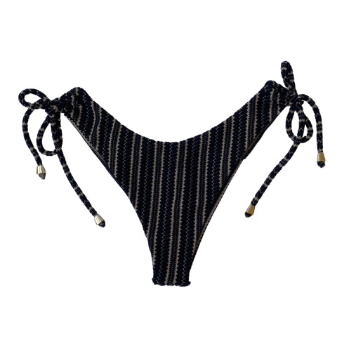 CALCINHA ASA DELTA AMARRAÇÃO CROCHET PRETO - comprar online