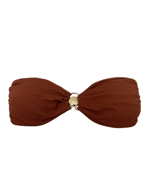 TOP TOMARA QUE CAIA MARROM - comprar online