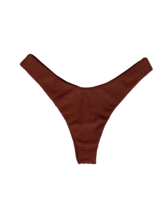 CALCINHA ASA DELTA FIO DUPLO MARROM - comprar online