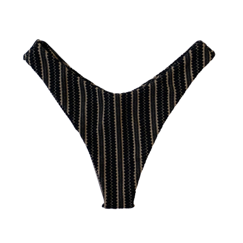 CALCINHA ASA DELTA FIO DUPLO CROCHET PRETO - comprar online