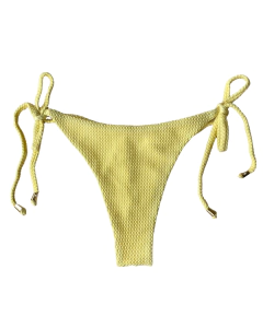 CALCINHA AMARRAÇÃO AMARELO MANTEIGA - comprar online