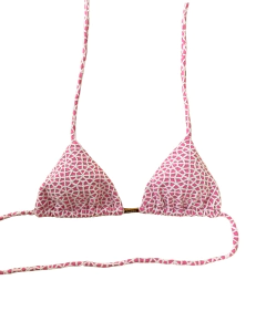 TOP CORTININHA CROCHET ROSA - comprar online