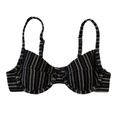TOP MEIA TAÇA CROCHET PRETO - comprar online