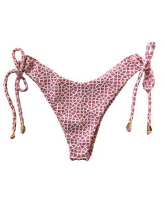 CALCINHA ASA DELTA AMARRAÇÃO CROCHET ROSA - comprar online