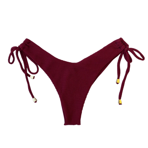 CALCINHA ASA DELTA AMARRAÇÃO MARSALA - comprar online