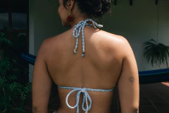 TOP CORTININHA CROCHET AZUL - loja online