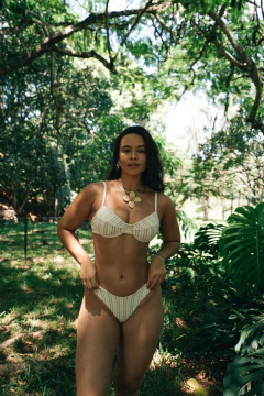 CALCINHA ASA DELTA FIO DUPLO CROCHET OFF WHITE na internet