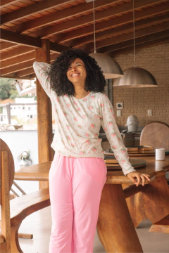 Pijama Clarisse - Saurine Lingerie e Beachwear