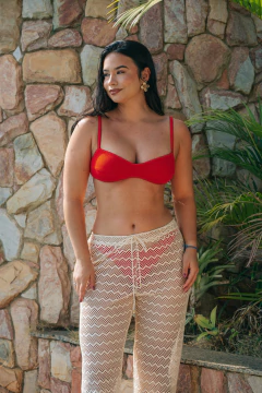 CALÇA PANTALONA CROCHÊ - comprar online