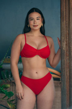 CALCINHA ASA DELTA LARGA VERMELHA na internet