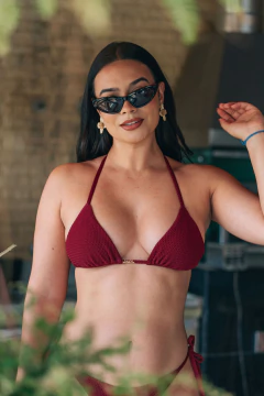 TOP CORTININHA MARSALA