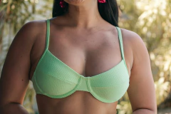 TOP MEIA TAÇA VERDE LIMA - Saurine Lingerie e Beachwear