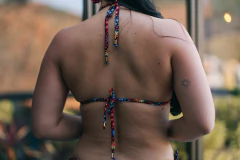 Imagem do TOP CORTININHA ESTAMPADO FLORAL