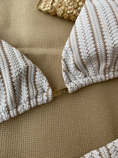 TOP CORTININHA CROCHET OFF WHITE - comprar online